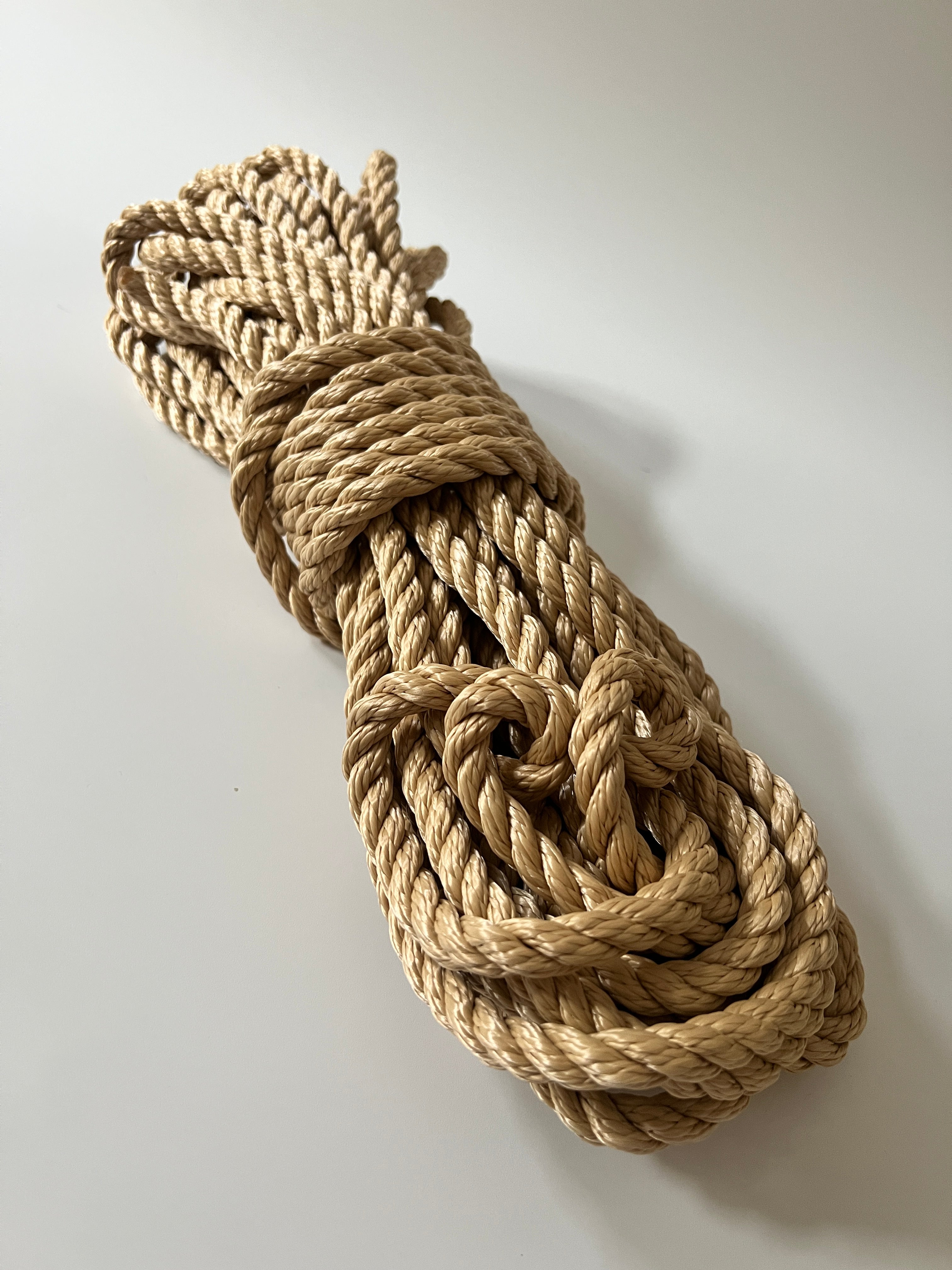 PPM Gedreht Tauwerk Beige - Ø 10mm
