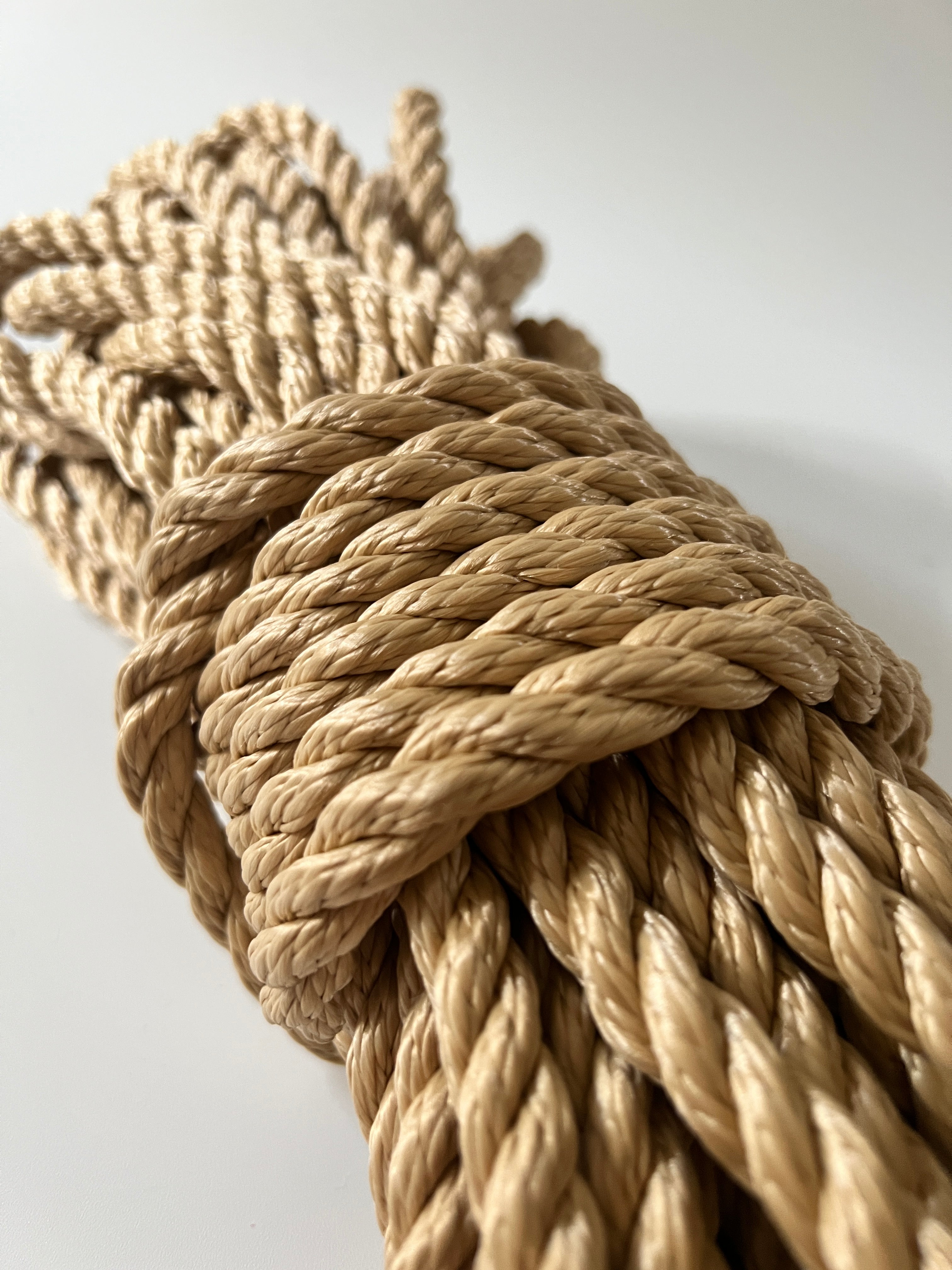 PPM Gedreht Tauwerk Beige - Ø 10mm