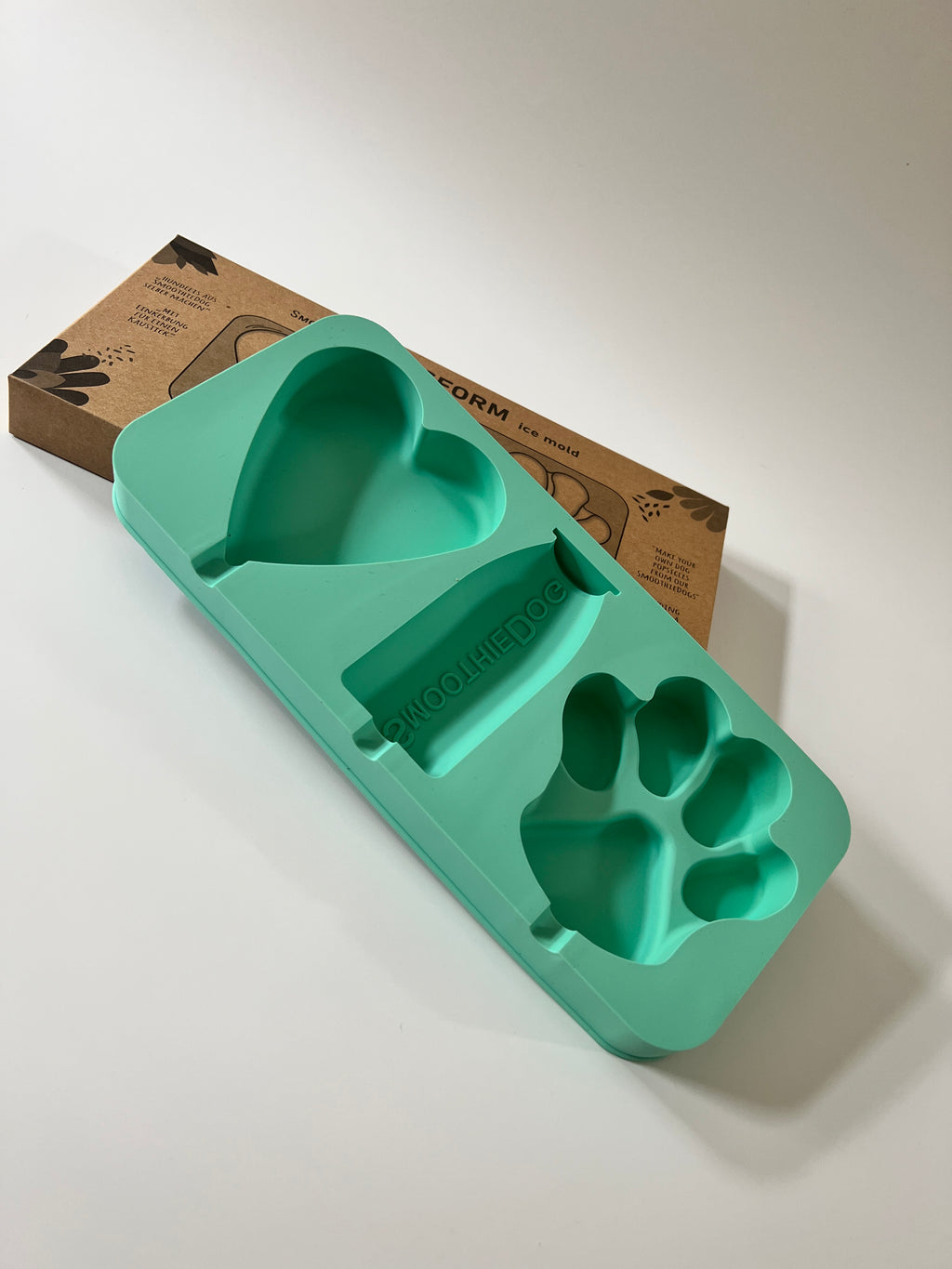 Silikonform für Eis & Kekse