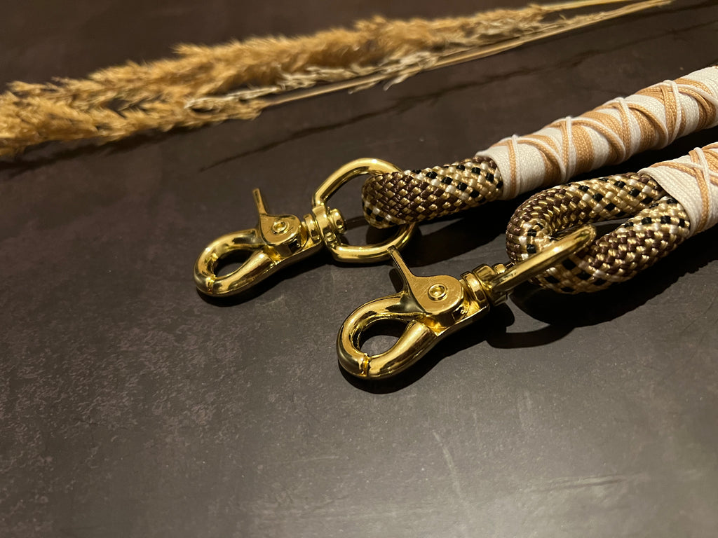 "Snake" Leine mit Kreuztakelung