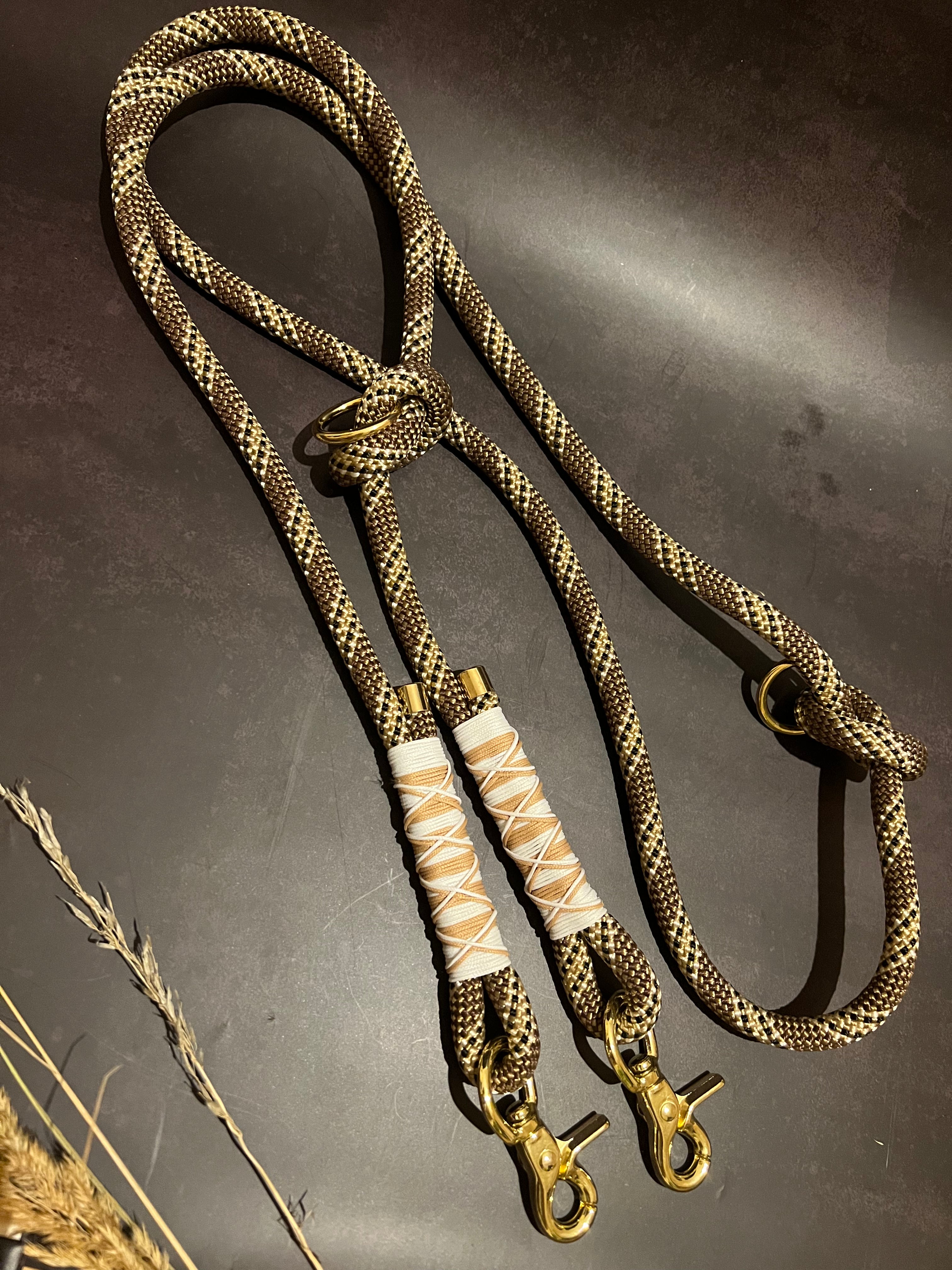 "Snake" Leine mit Kreuztakelung