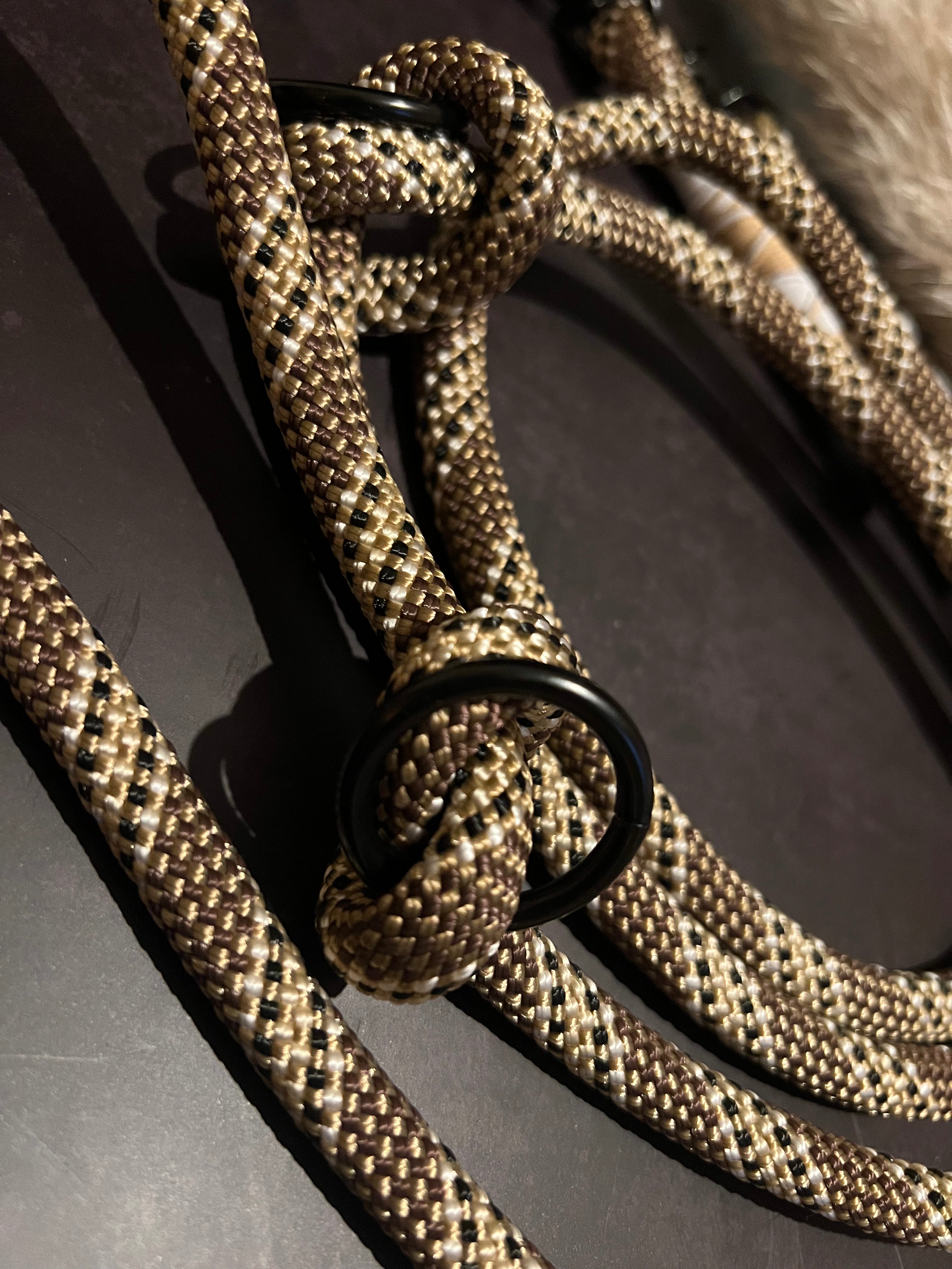 "Snake" Leine mit Kreuztakelung