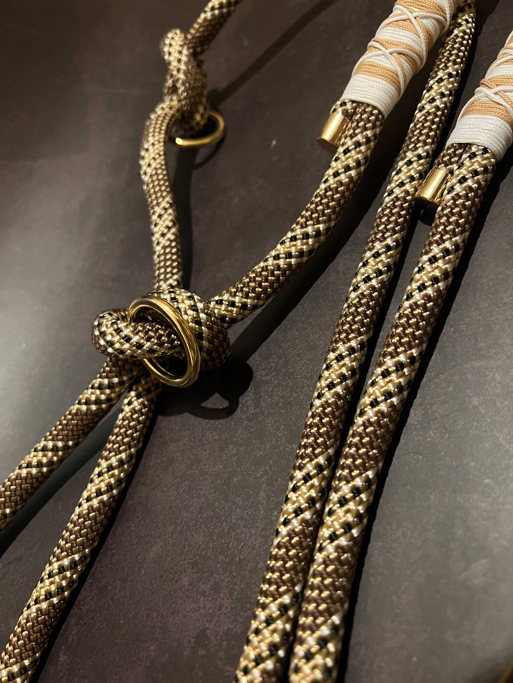 "Snake" Leine mit Kreuztakelung