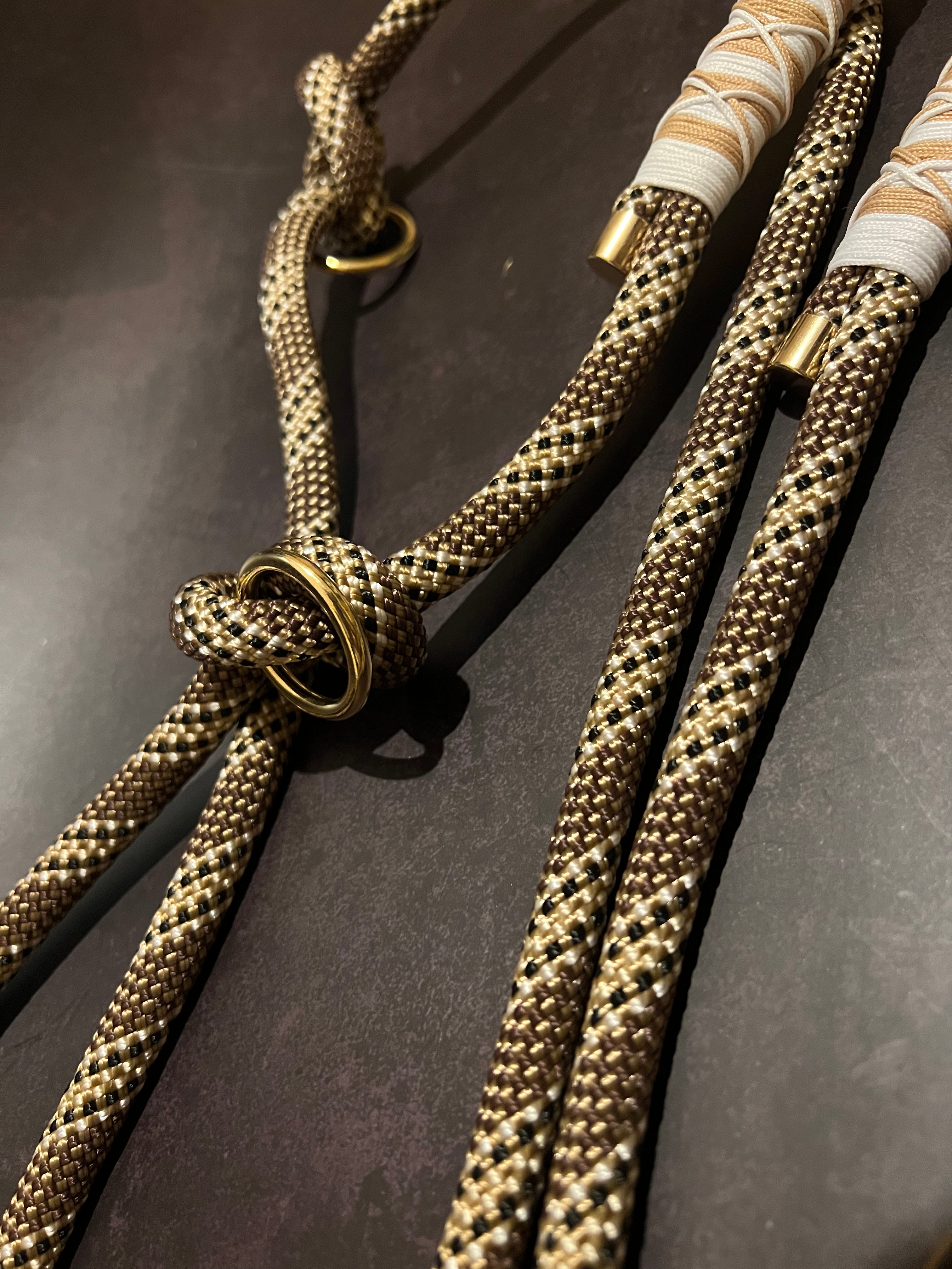 "Snake" Leine mit Kreuztakelung