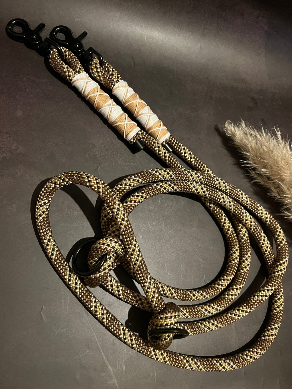 "Snake" Leine mit Kreuztakelung