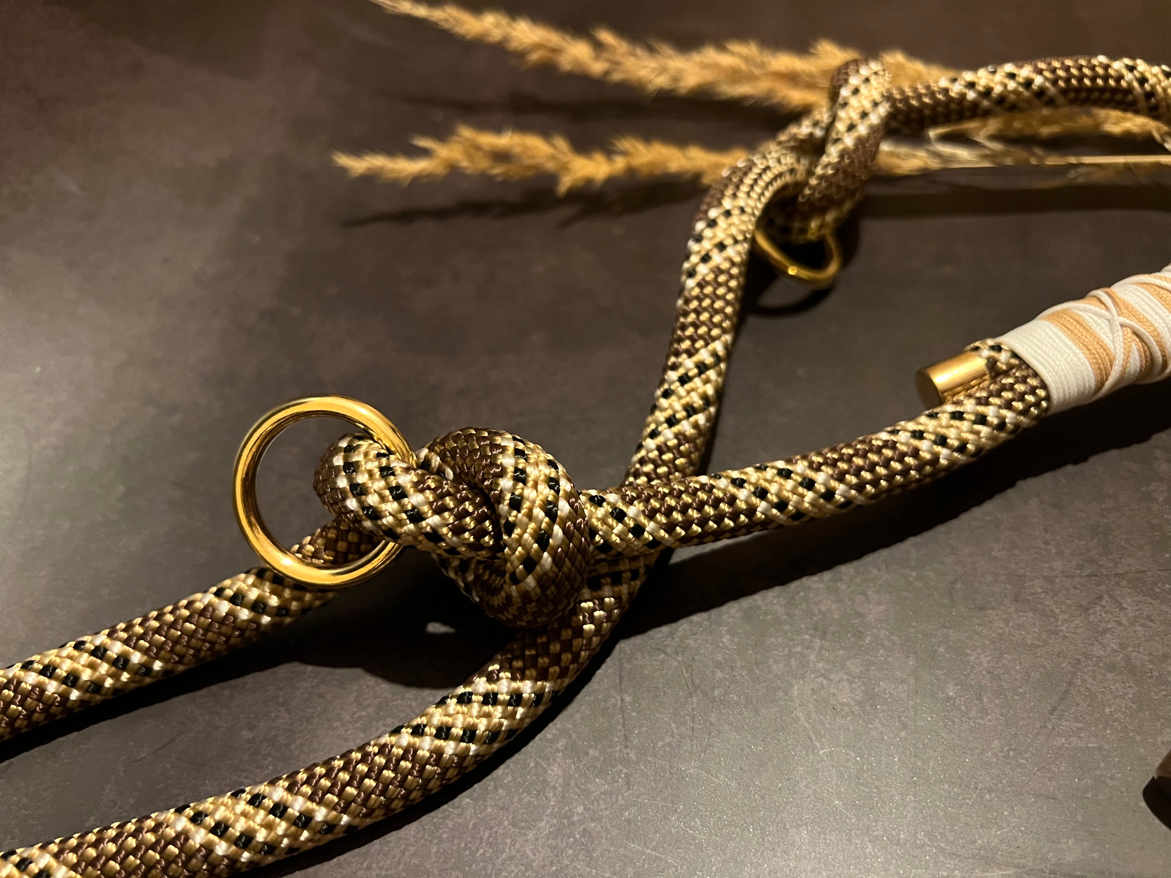 "Snake" Leine mit Kreuztakelung